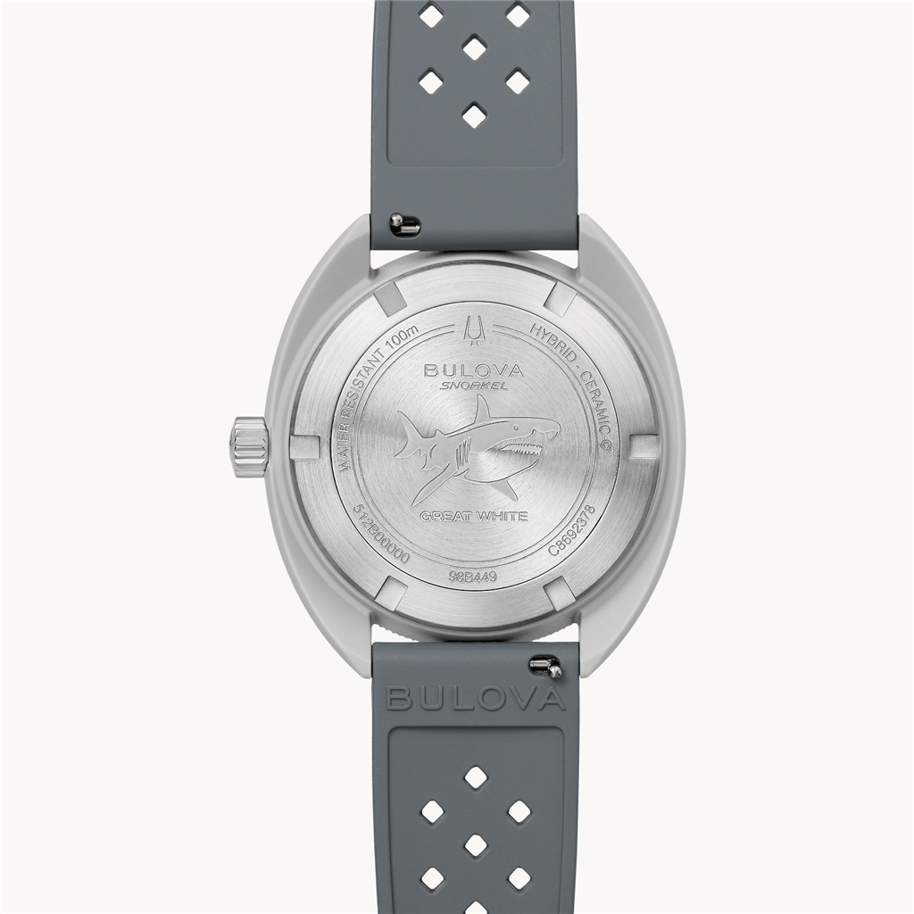 Bulova Snorkel Hybrid Ceramic Great White Shark Men's Watch