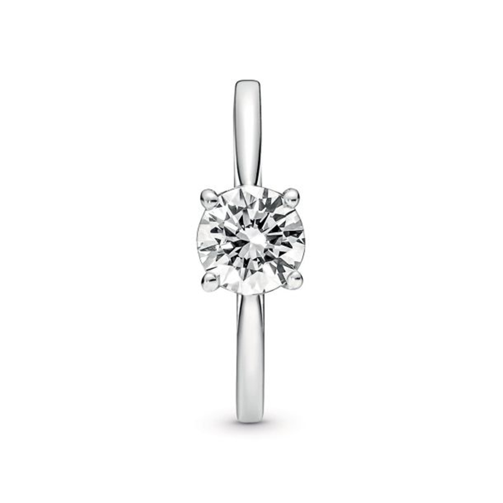 Pandora Timeless Sparkling Solitaire Ring Size 7