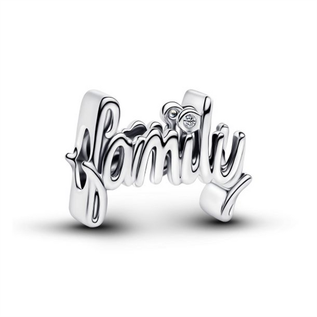 Pandora Handwritten Family Charm