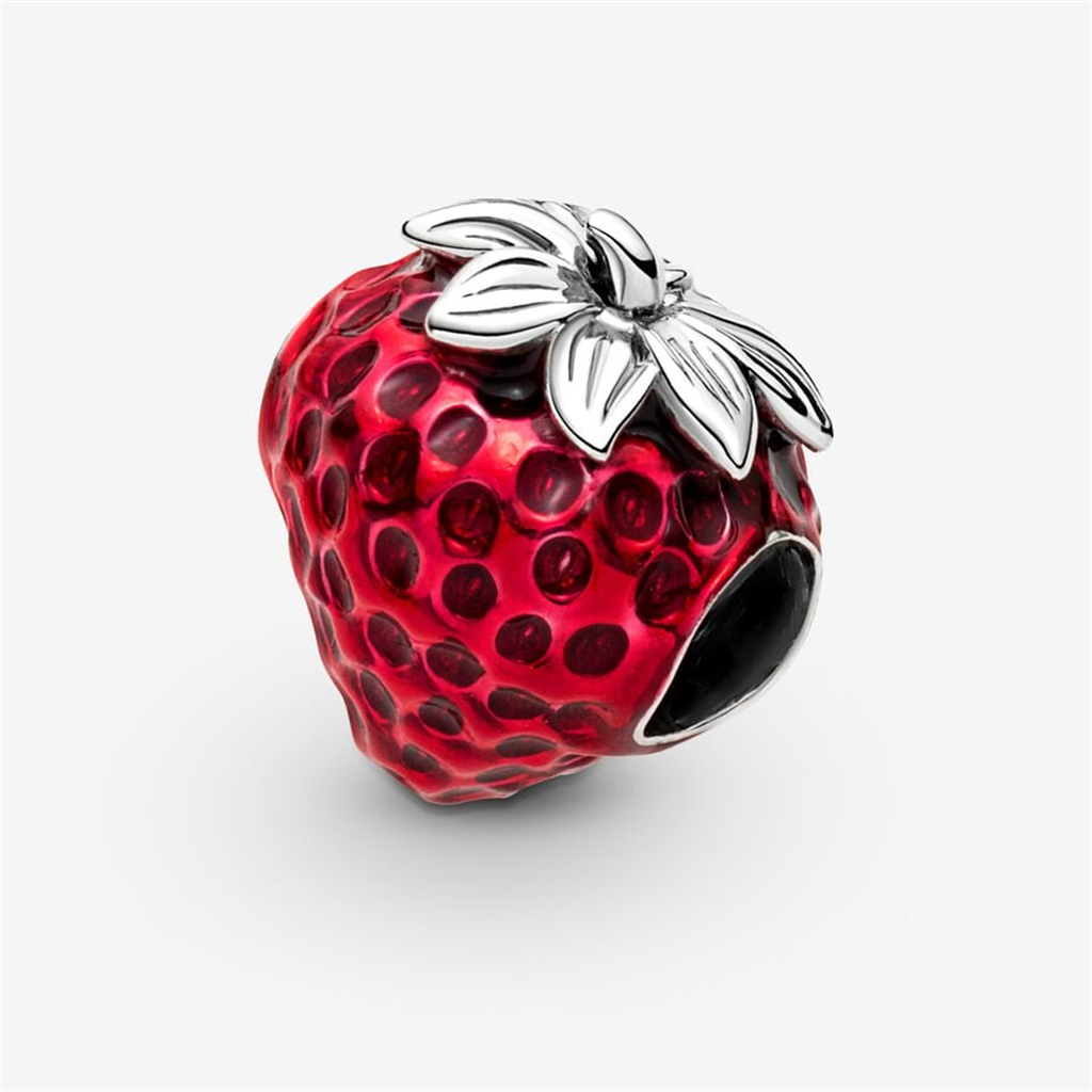 Pandora Moments Seeded Strawberry Fruit Charm