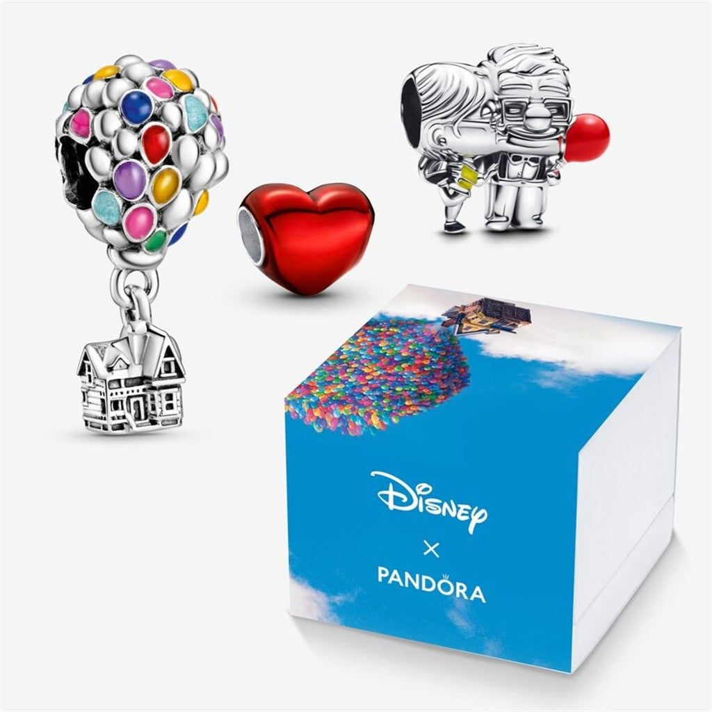 Pandora Disney Pixar UP Love is in the Air Charm Set