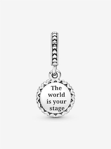Pandora Moments Theatre Masks Dangle Charm