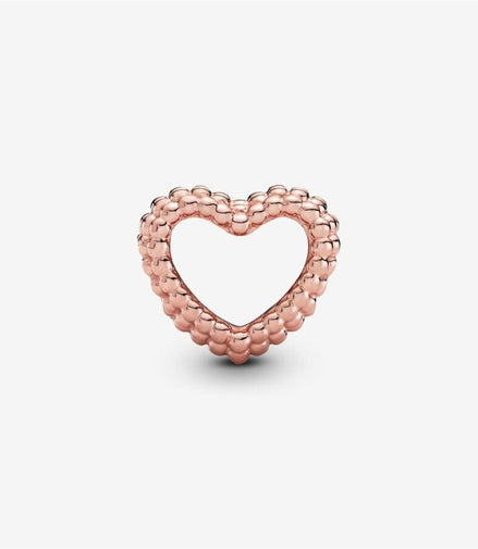 Pandora Moments Beaded Open Heart Charm