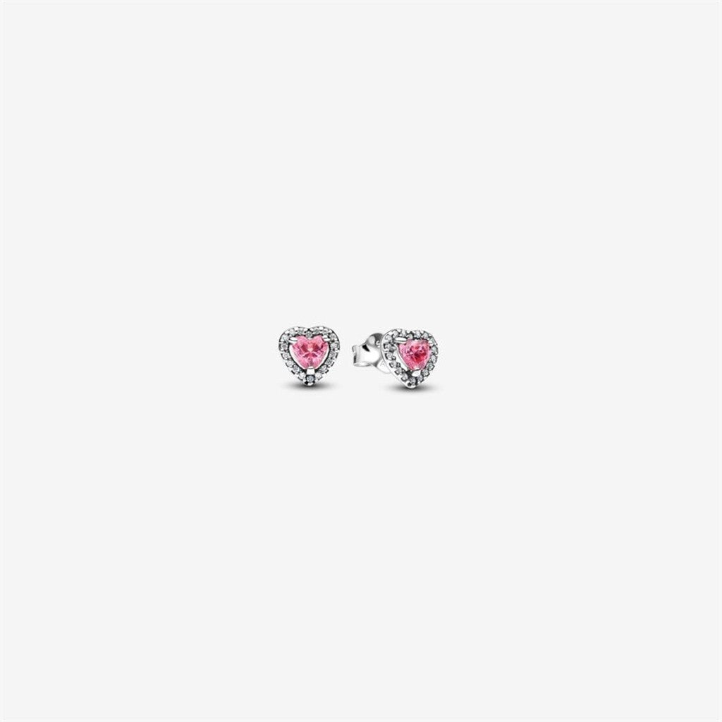 Pandora Timeless Pink Elevated Heart Jewelry Gift Set