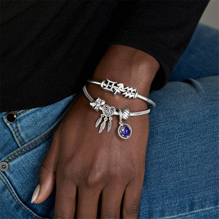 Pandora Moments Sparkling Gemini Zodiac Charm