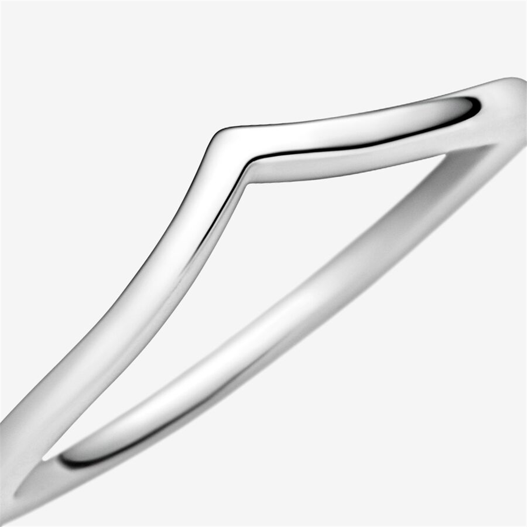 Pandora Timeless Polished Wishbone Ring Size 3