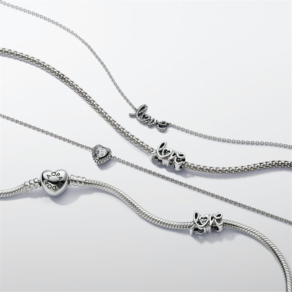 Pandora Moments Handwritten Love Charm