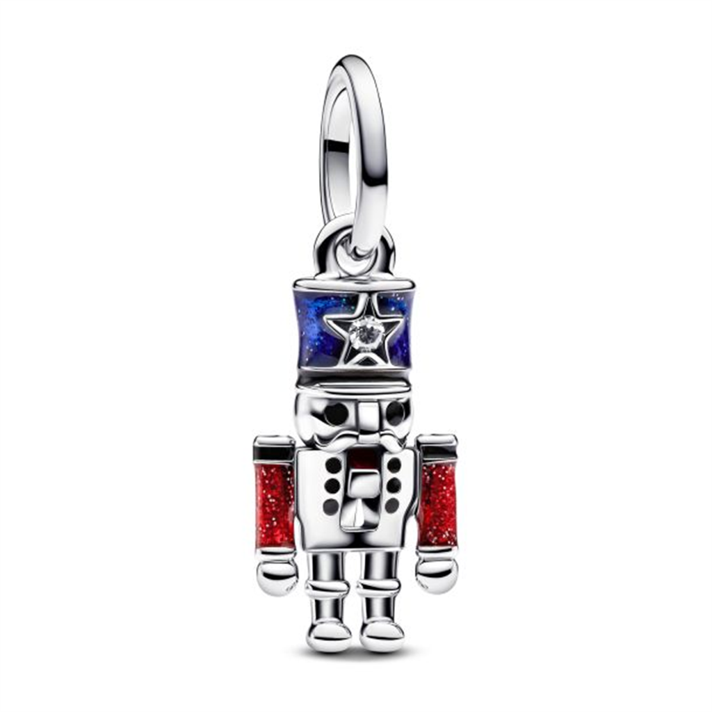 Pandora Moments Moveable Nutcracker Dangle Charm