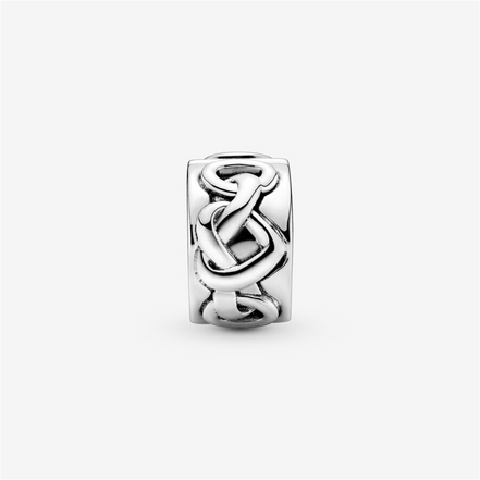 Pandora Moments Knotted Hearts Clip Charm