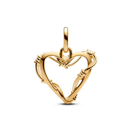 Pandora ME/Moments Wire Heart Dangle Charm