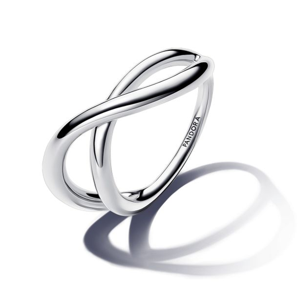 Pandora Essence Organically Shaped Infinity Ring Size 9