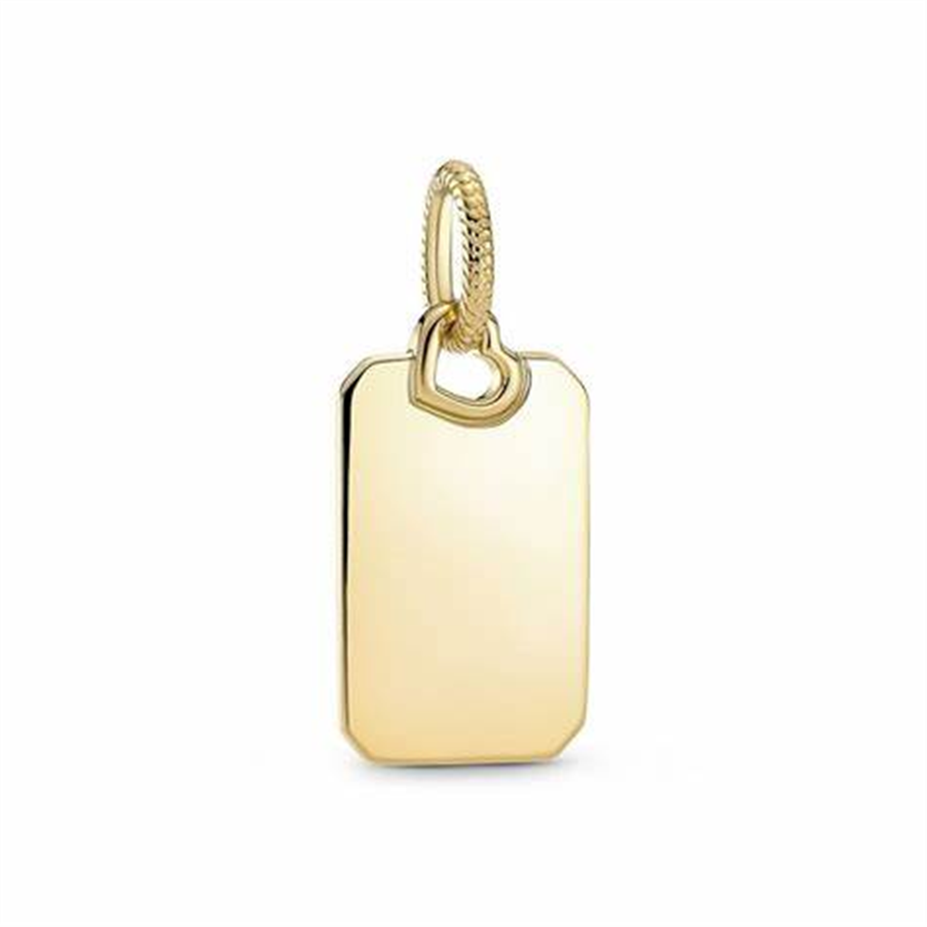 Pandora ME/Moments Engravable Rectangle Tag Pendant