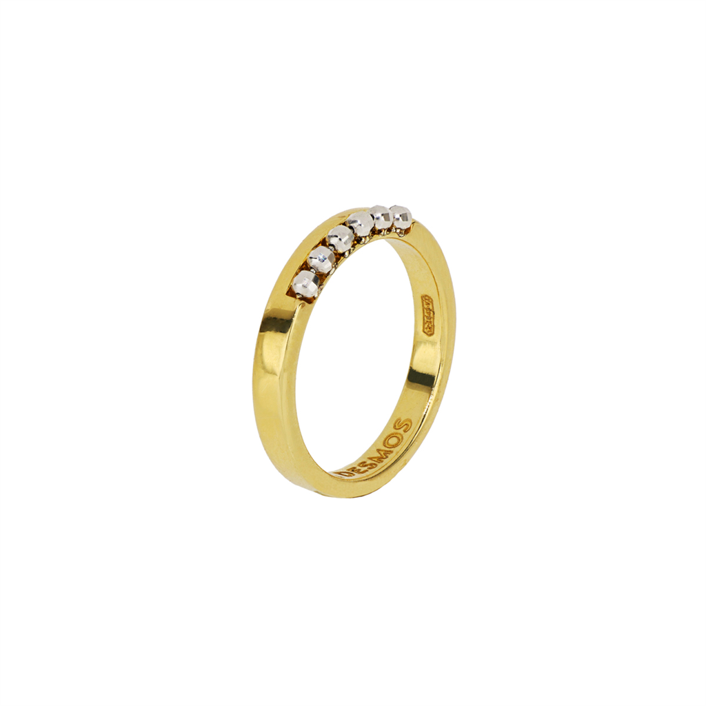 Desmos Two Tone Sunshine Ring Size 7
