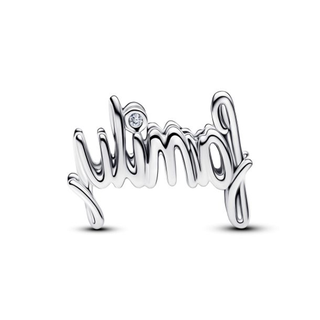 Pandora Handwritten Family Charm
