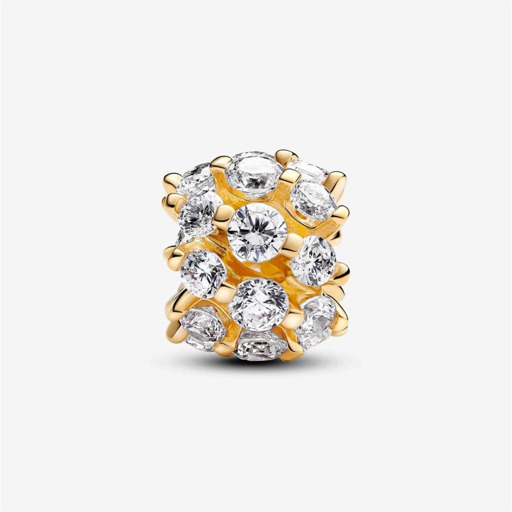 Pandora Moments Sparkling Round Charm