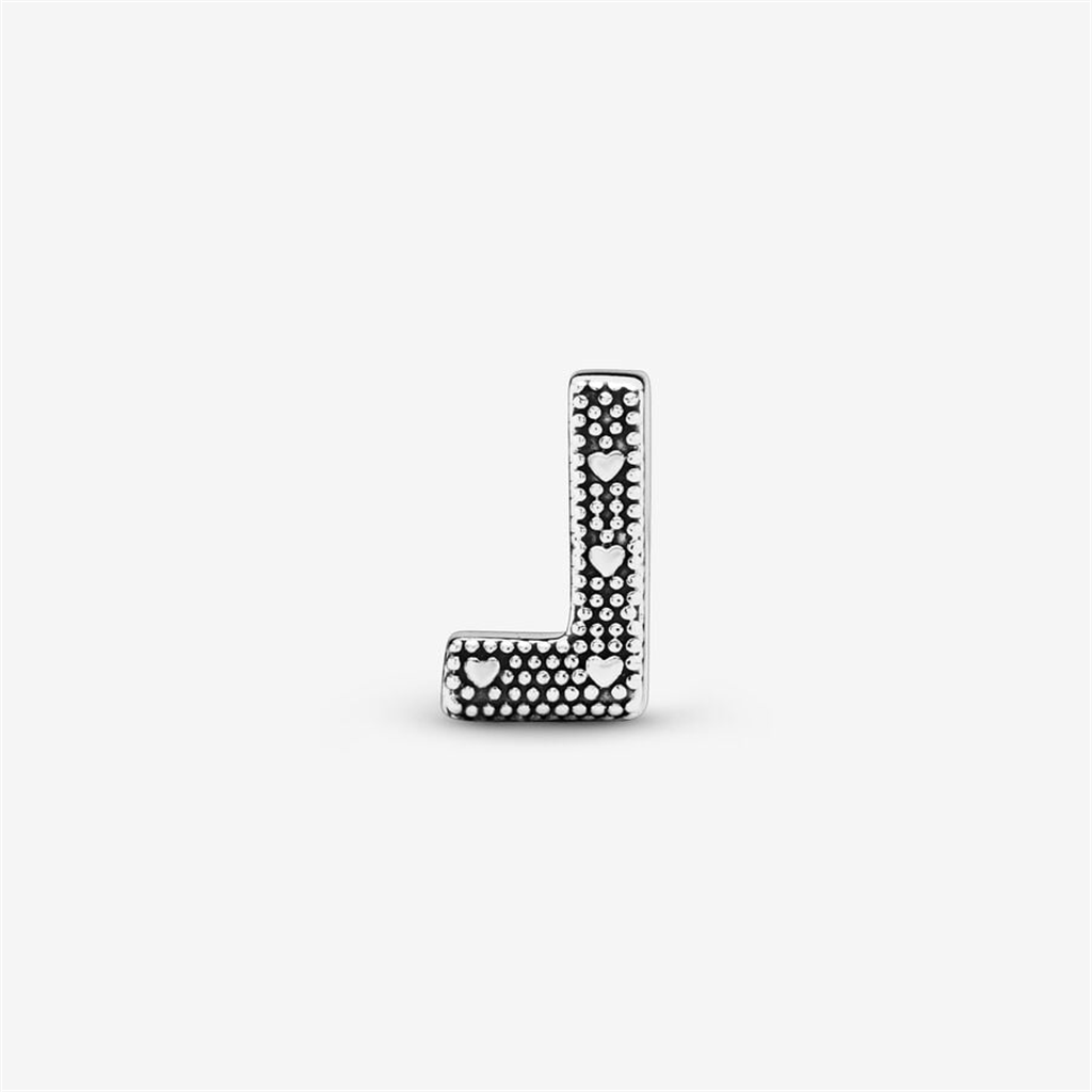 Pandora Moments Letter L Silver Charm