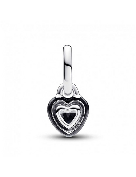 Pandora ME Black Chakra Heart Mini Dangle Charm