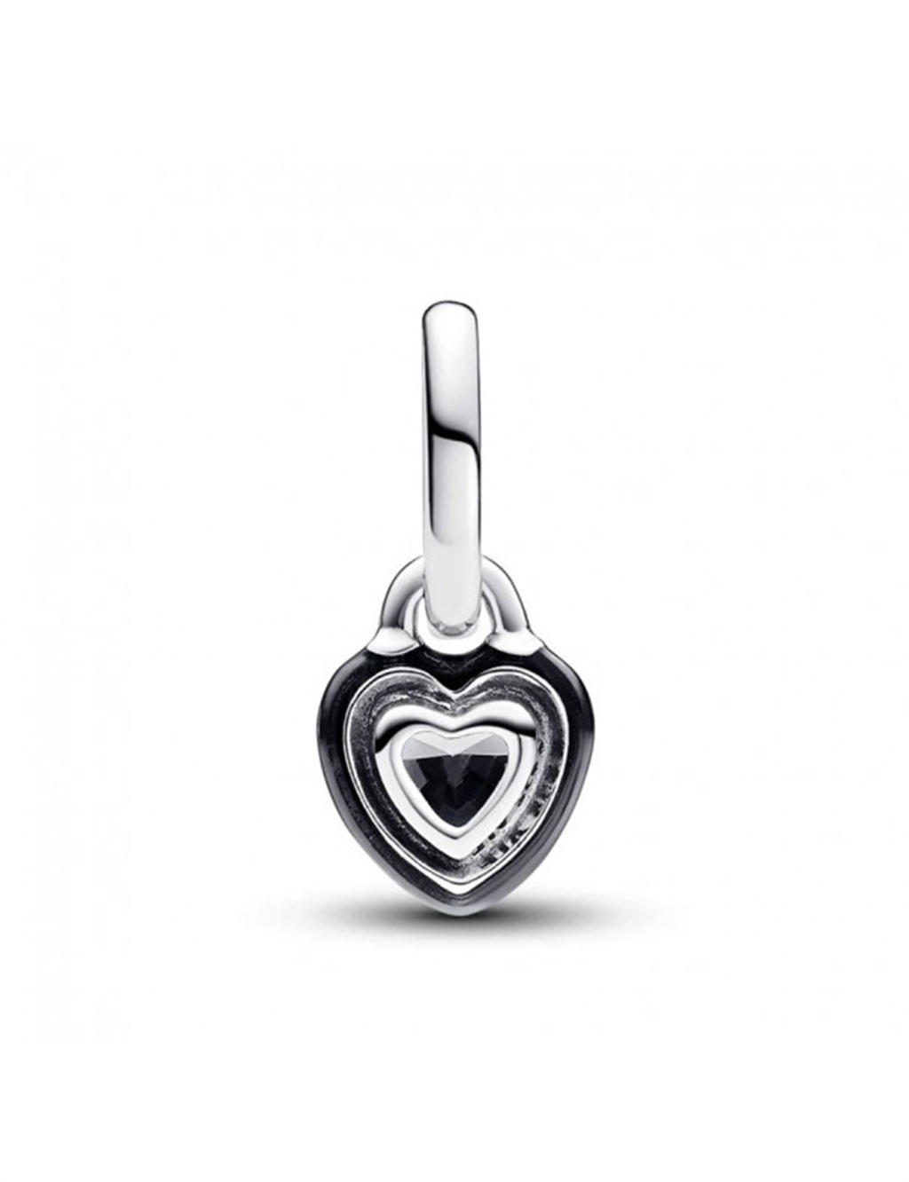 Pandora ME Black Chakra Heart Mini Dangle Charm