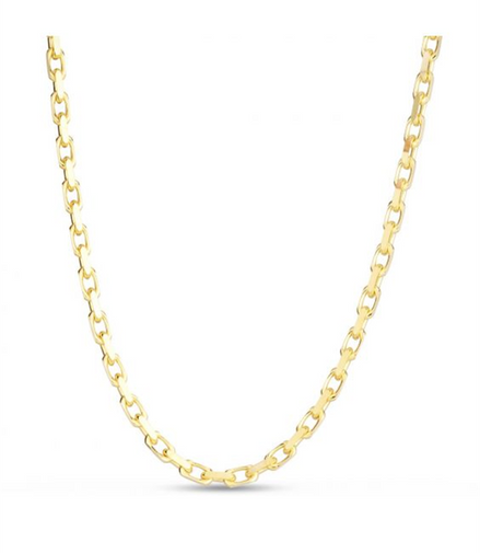 Gents 14K Yellow Gold French Cable Chain