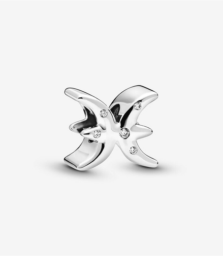 Pandora Moments Sparkling Pisces Zodiac Charm