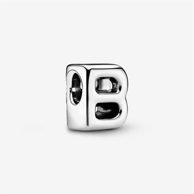 Pandora Moments Letter B Alphabet Charm