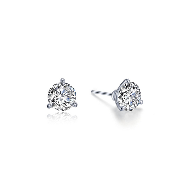 Lafonn 0.50 CTW Simulated Diamond Solitaire Stud Earrings