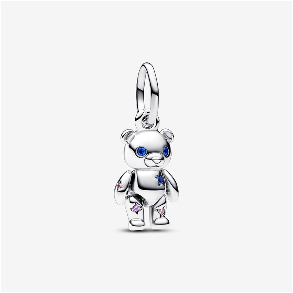 Pandora Moments Movable Teddy Bear Dangle Charm