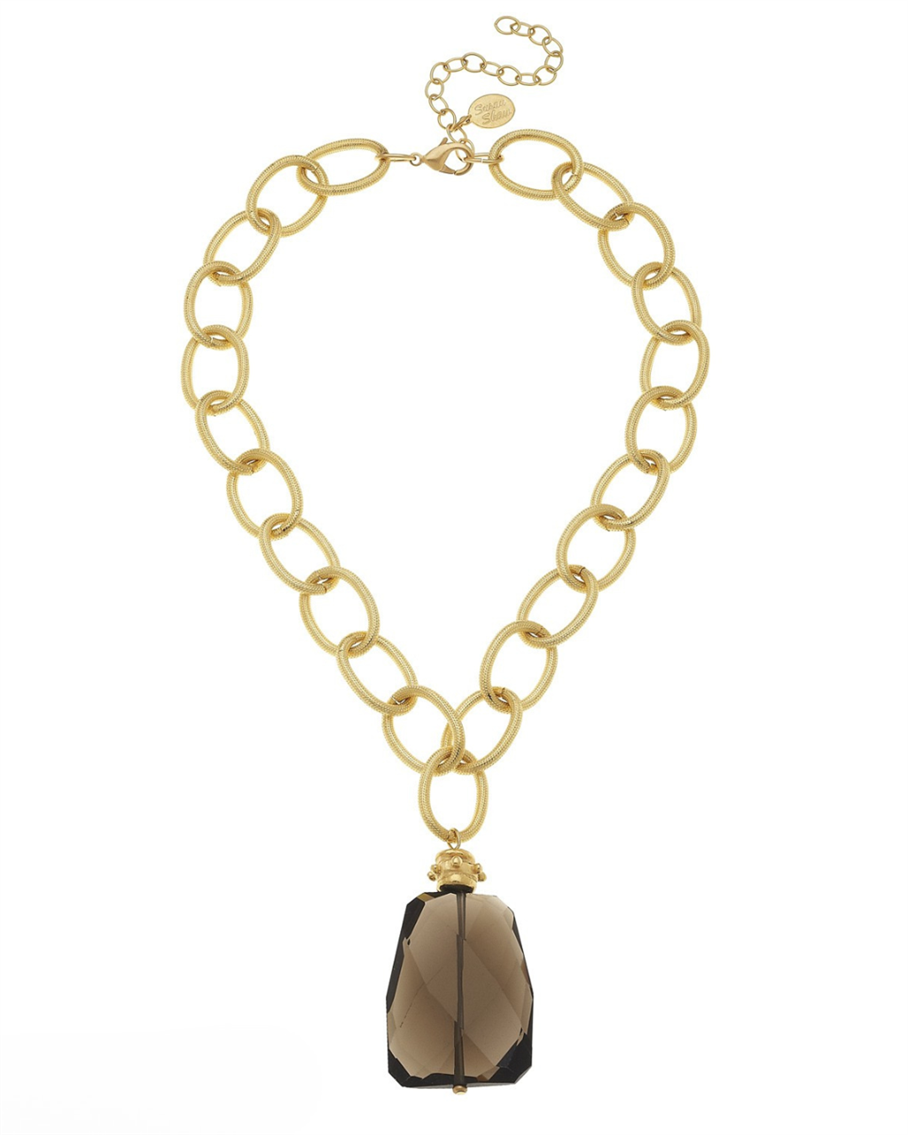 Susan Shaw Elizabeth Genuine Quartz Necklace