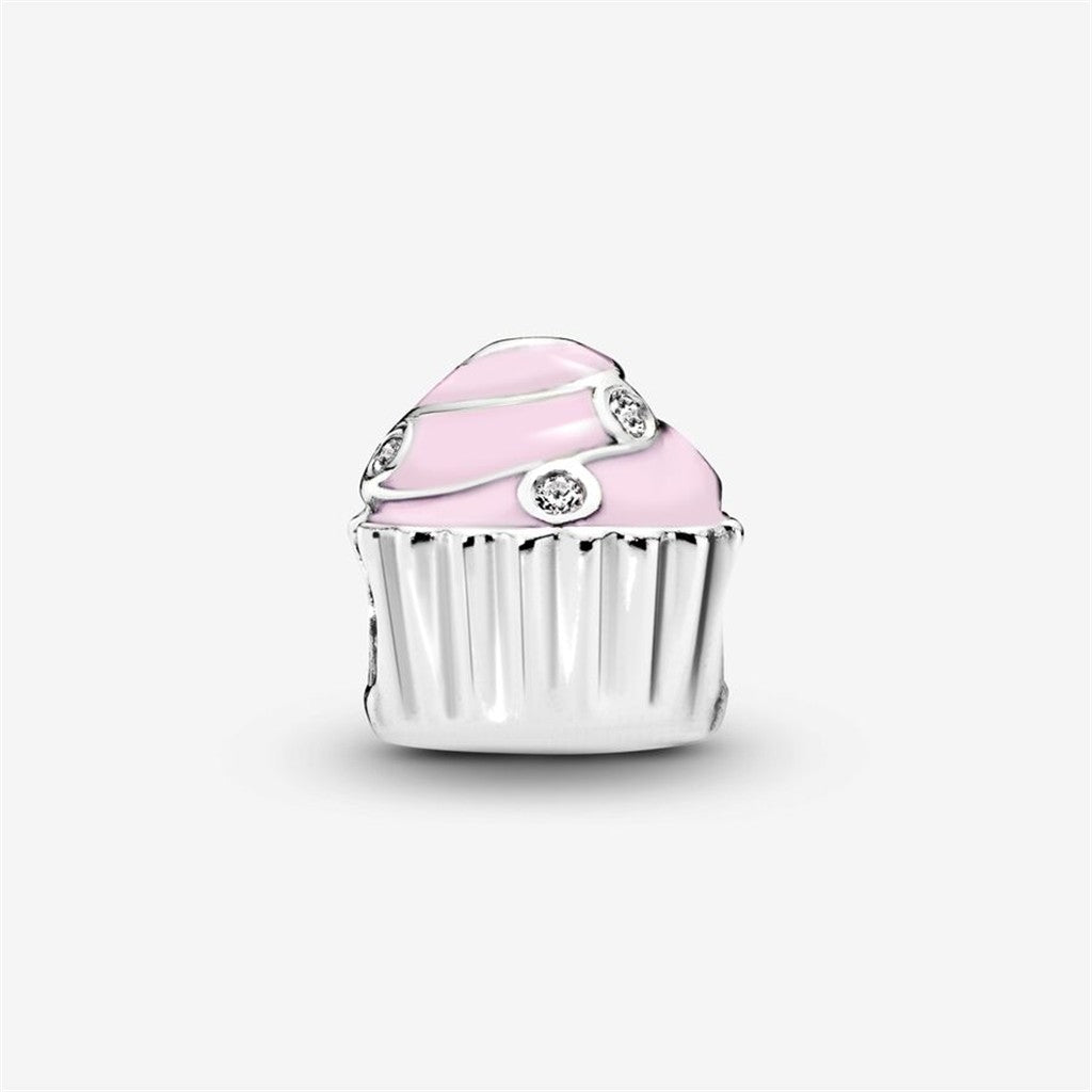 Pandora Moments Pink Cupcake Charm