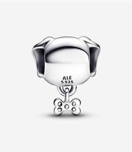 Pandora Moments Pet Dog And Bone Charm