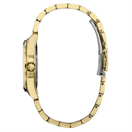 Citizen Ladies Eco-Drive Classic Peyten Champagne Dial Gold-Tone Watch