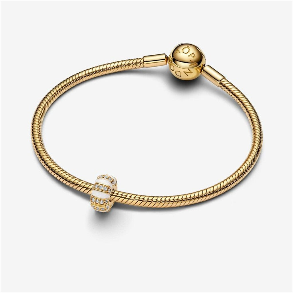 Pandora Moments Stones And Enamel Clip Charm