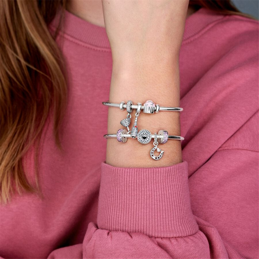 Pandora Moments Pavé Cocktail Glass Dangle Charm