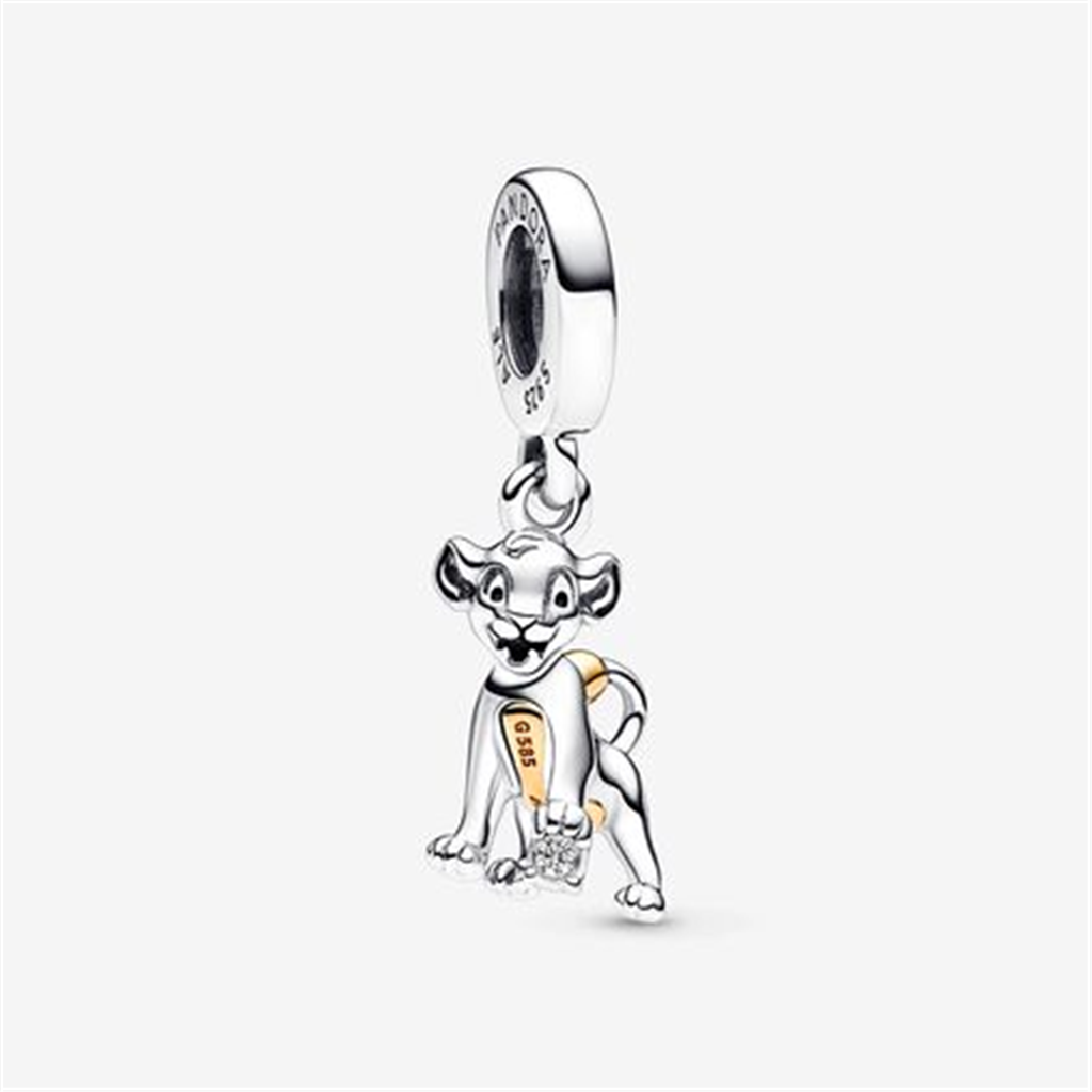 Disney X Pandora100th Anniversary Simba Lab-grown Diamond Dangle Charm