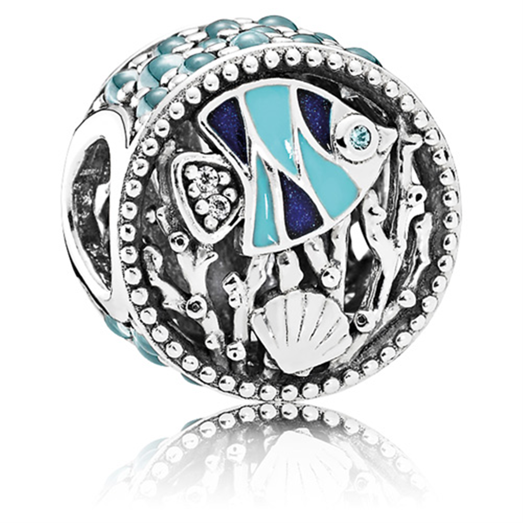 Ocean Life Fish Animal Charm