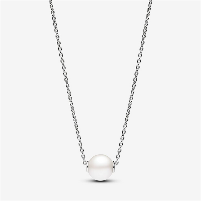 Pandora Timeless Treated Freshwater Cultured Pearl Collier Necklace