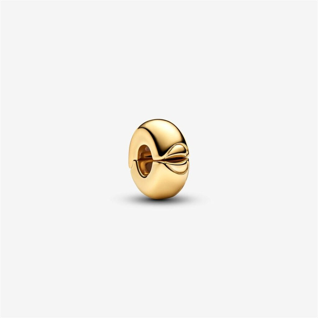 Pandora Moments Heart Round Clip Charm