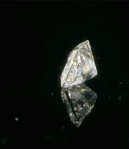 .75Ct G-Vs1 Princess Cut Egl Natural Diamond