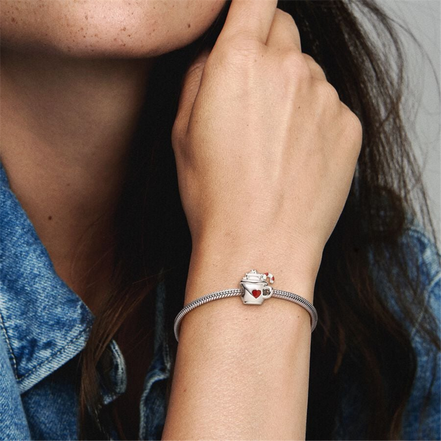 Pandora Moments Cocoa And Candy Cane Charm