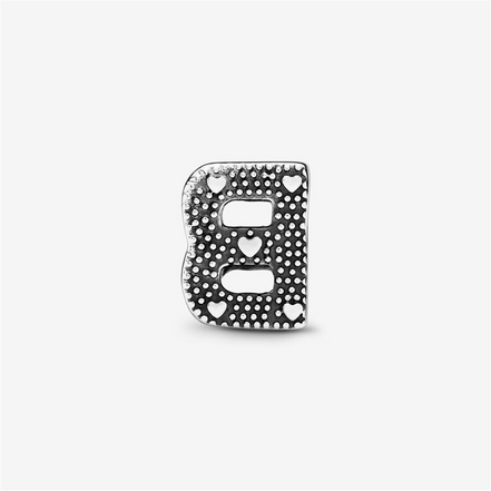 Pandora Moments Letter B Alphabet Charm