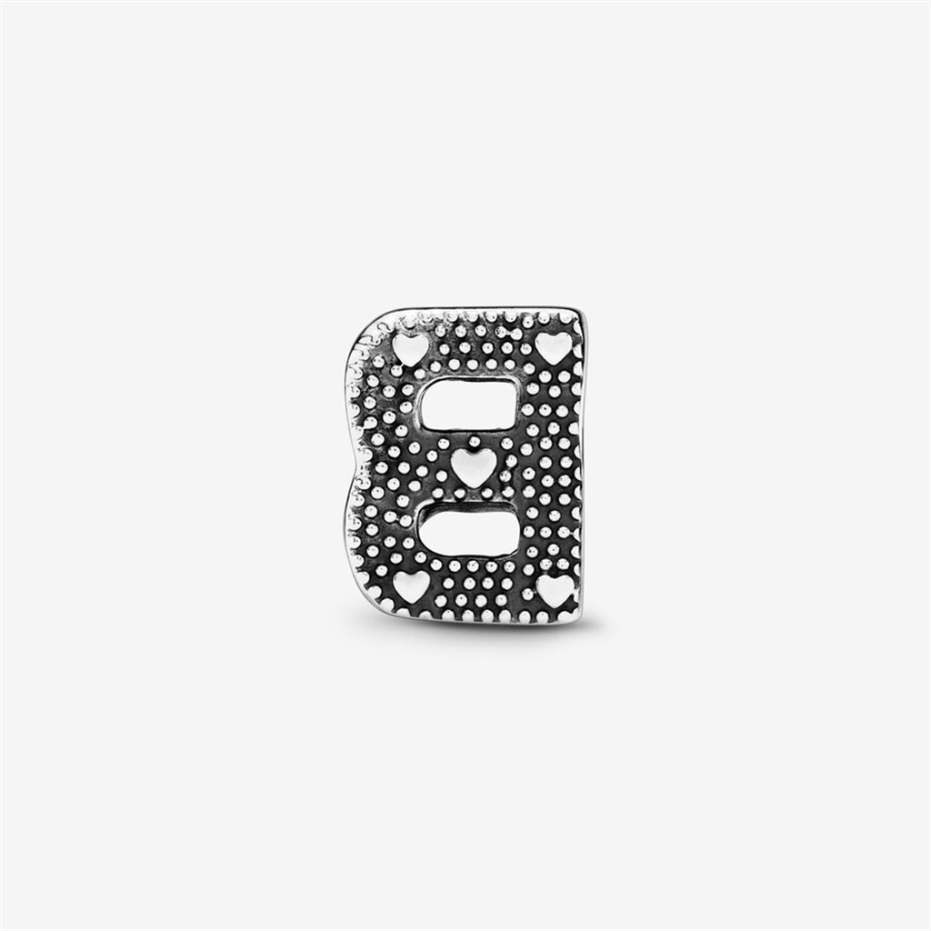 Pandora Moments Letter B Alphabet Charm