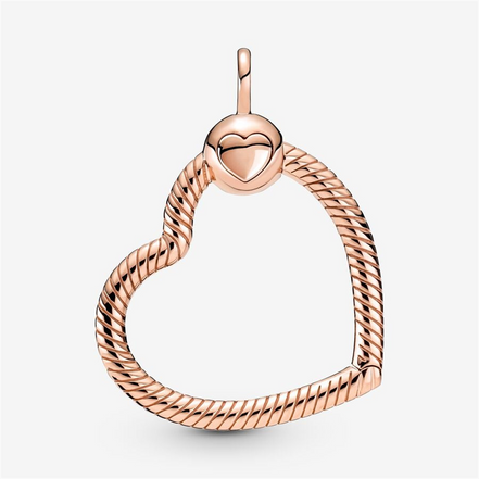 Pandora Moments Rose Heart Charm Pendant