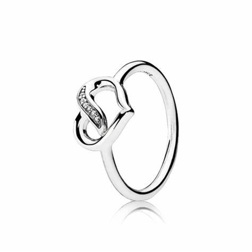 Pandora Moments Dreams Of Love Ring Size 7.5