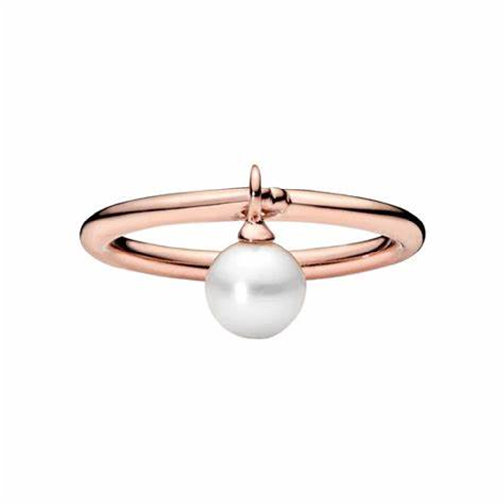 Pandora Rose™ Contemporary Pearl Ring Size 6