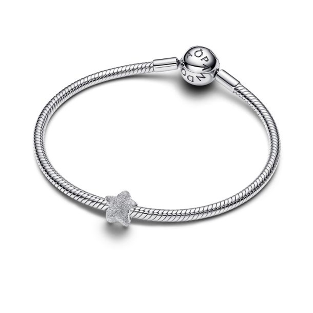 Pandora Textured Star Mini Charm