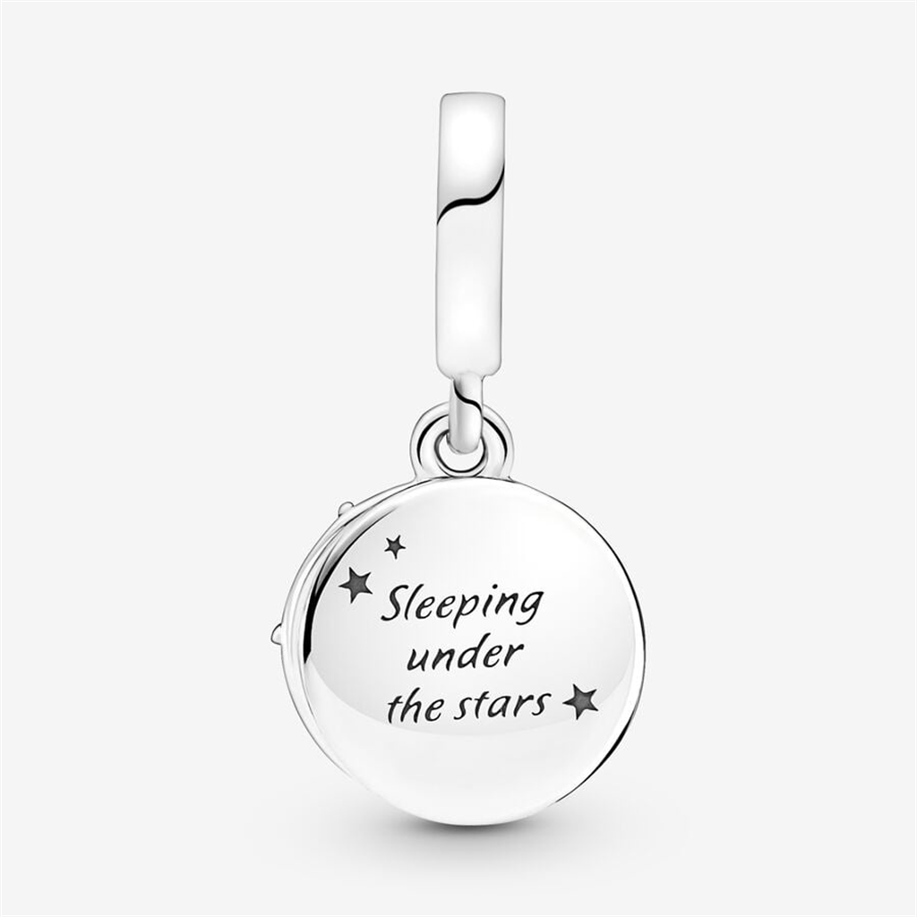 Pandora Moments Camping Night Sky Double Dangle Charm