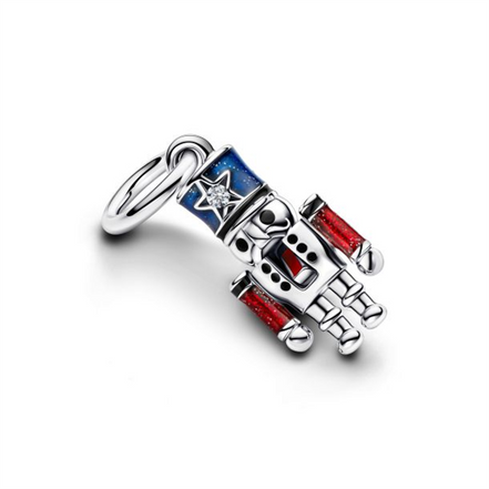 Pandora Moments Moveable Nutcracker Dangle Charm
