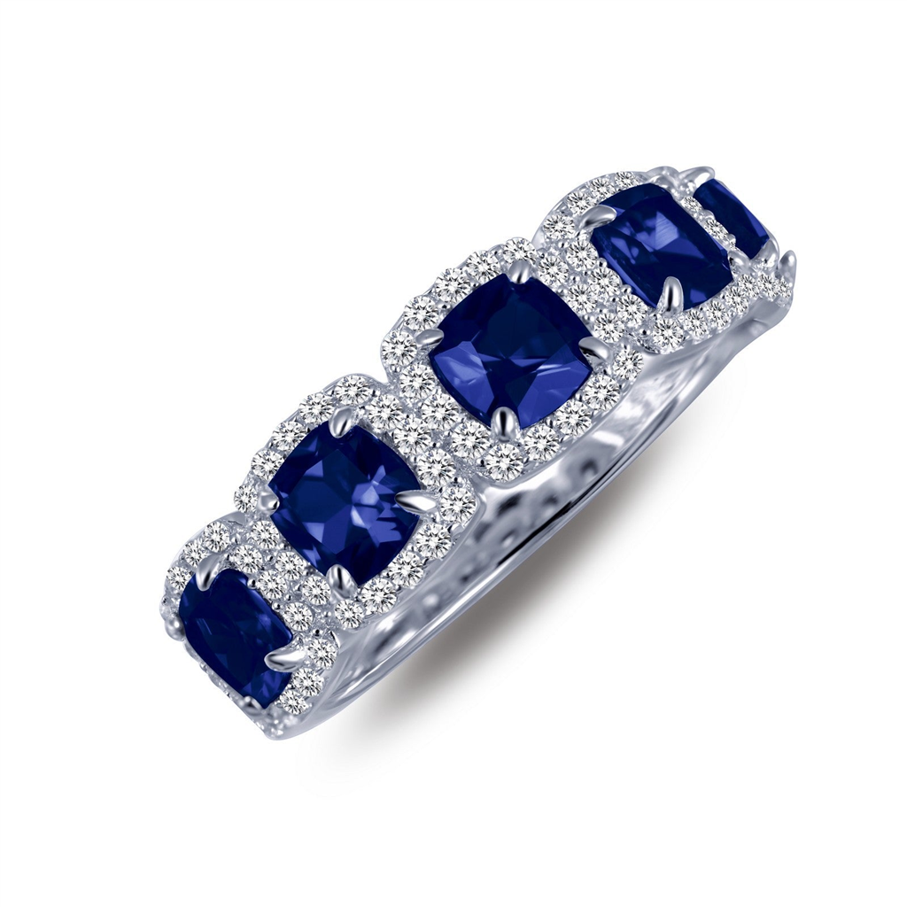 Lafonn 2.05 CTW Simulated Diamond Halo Anniversary Half Eternity Band