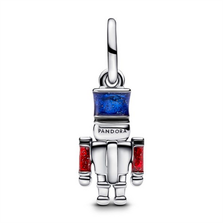 Pandora Moments Moveable Nutcracker Dangle Charm