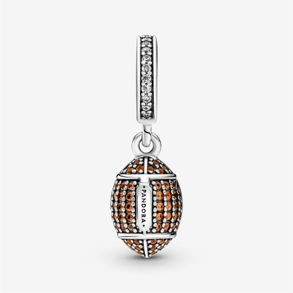 Pandora Moments American Football Dangle Charm